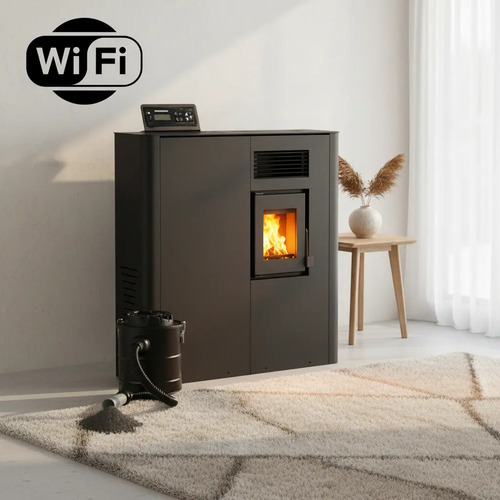 Calefactor Estufa Pellet 5kw 60m2 De Pasillo Warm + Regalo - Imagen 11
