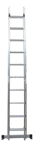Escalera Extensible Aluminio Colisa 2 Tramos 20 Escalon 150k - Imagen 3