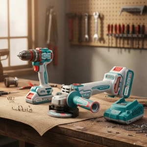 Kit Combo 20v Total Atornillador Per Amoladora 2bat 4a Carg