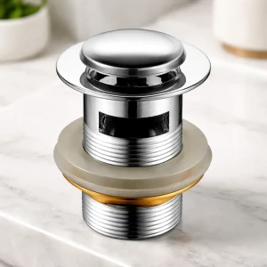 Valvula Tiptop Para Bidet Y Para Pileta Baño 1-1/4 Cromada