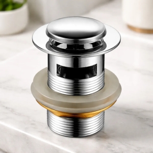 Valvula Tiptop Para Bidet Y Para Pileta Baño 1-1/4 Cromada