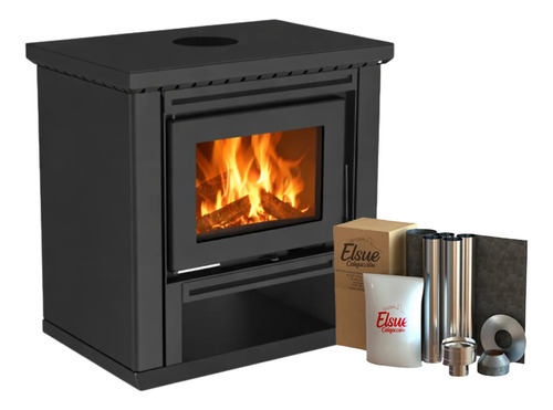 Calefactor Doble Combustion Monarch Liv313 140m2 + Kit Tech - Imagen 9
