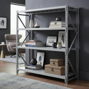 Estantería Rack Metálica Medio Cuerpo2x2x0.6m 1200kg