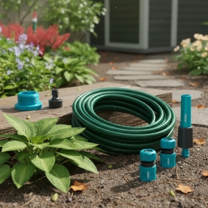 Set Kit Manguera Riego Acoples Pistola 1/2 10 - 15 - 20 Met