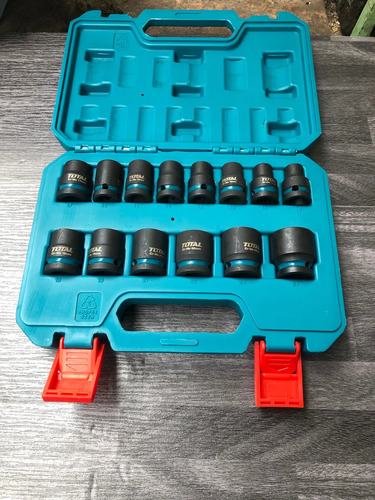Set Tubos De Impacto Total Bocallaves Cortos 1/2'' 14 Piezas - Imagen 4
