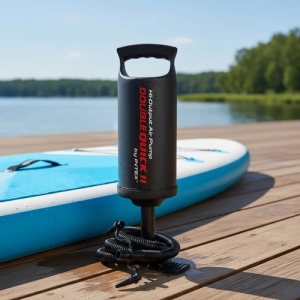 Inflador Manual Intex 68614 36cm Inflables Colchones Quick 2