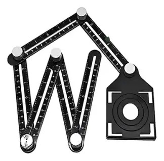 Reglaplegable Aluminio 12cm 6 Lados Multiángulo Jadever - Imagen 3
