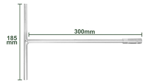 Llave T 19mmx30cm Jadever Jdth1119 - Imagen 2