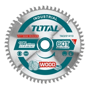 Disco Sierra Circular 185mm 7 1/4´´ 60d - Total Tac231413