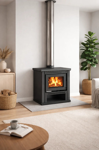 Calefactor Leña Ecologico Doble Combustion Monarch 140 Mt2 - Imagen 3