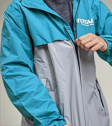 Campera Impermeable Total Talle L Elsue - Imagen 8