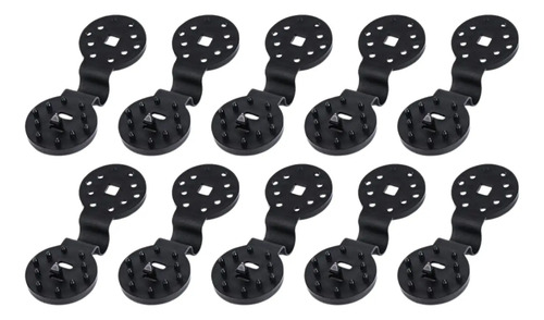 Broches Para Malla Tela Sombra / Origen Nacional / X10 Uni. - Imagen 3