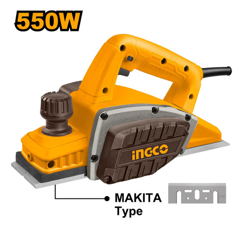 Cepillo Carpintero Electrico 550w Ingco Pl5508 - Imagen 2