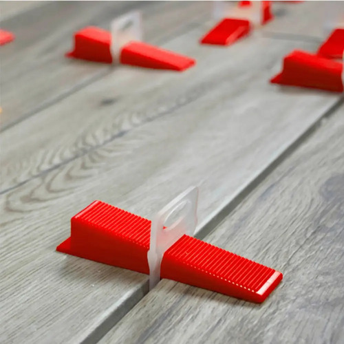 Kit Clip Nivelador Cuña Ceramicos Porcelanato 1.5 2 3mm 100u - Imagen 3