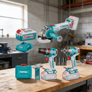 Kit Combo Taladro Amoladora 20v Llave De Impacto Total C Bat