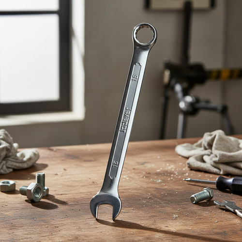 Llave Combinada 15mm Boca Estriada Jadever Jdsa1115 - Imagen 3