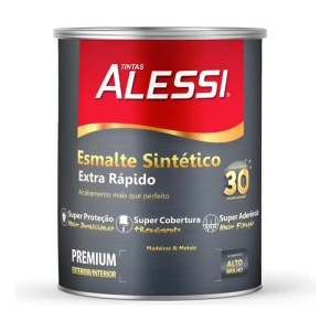Esmalte Sintético Brillante Int/ext Premium Alessi 0.9 Lts