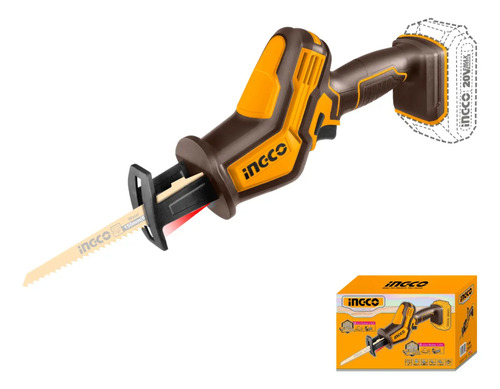 Sierra Sable 20v P20s Ingco Crsli6508 Sin/bat - Imagen 2