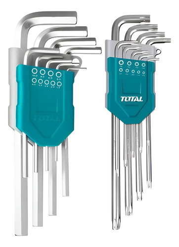 Juego De 18 Llaves Allen Y Torx Total Tht106kt0181