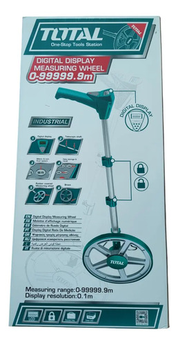 Rueda Medición Odometro Con Pantalla Digital Total Tmt19923 - Imagen 3