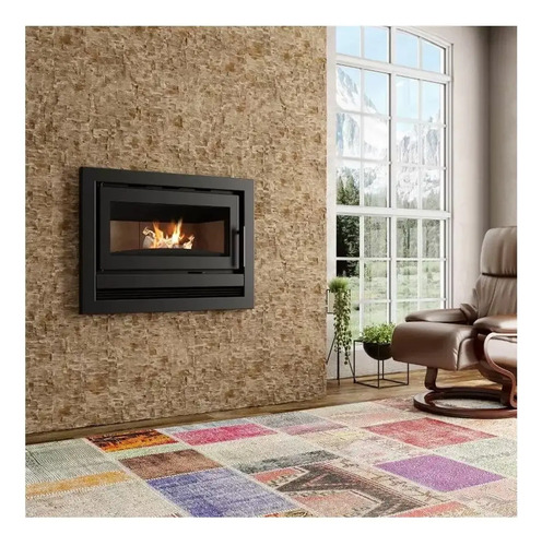 Calefactor Ecologico Metavila 900ins Inserto 900mm 115mt2 - Imagen 6
