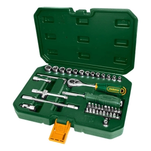 Set Bocallaves Puntas 1/4' 45 Piezas Crique Jadever