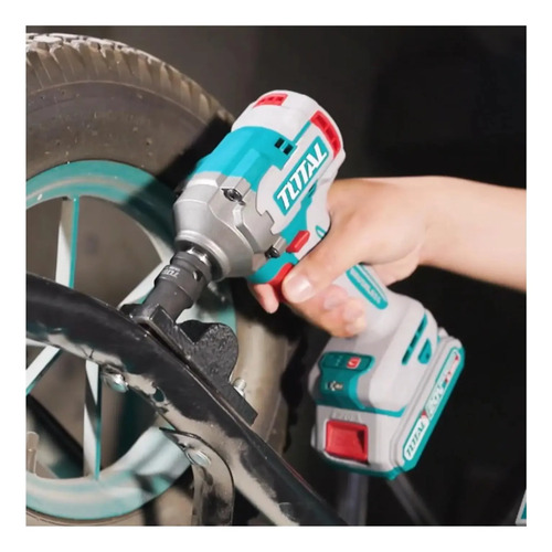 Llave De Impacto Inalambrica Total 20v Motor Brushless 2 Bat - Imagen 4