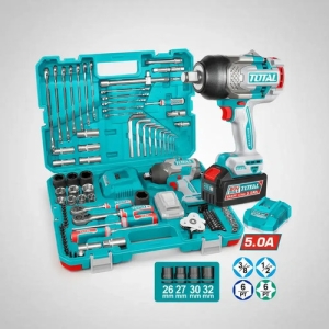 Set Juego De 126 Piezas Con Llave Impacto 1350nm Total