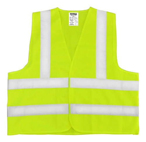 Chaleco Obra Moto Reflectivo Fluorescente Total Tsp503 - Imagen 4