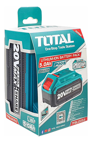 Batería De Litio-ion 20v Total 5.0ah P20s Tfbli2053 - Imagen 3