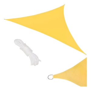 Malla Sombra Vela Toldo 3 X 3mts Jardin Elsue Triangular