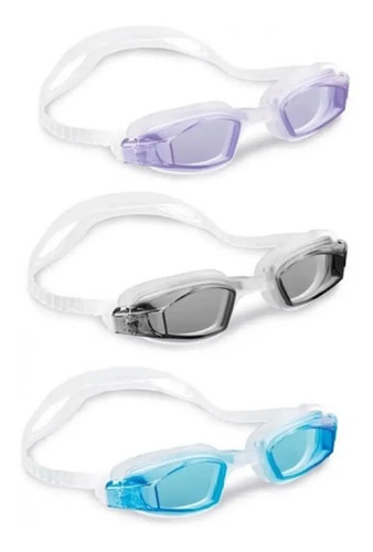 Lentes De Natación Deportivos Intex 55682 Sin Látex