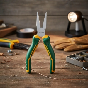 Mini Pinza Punta Larga 4.5 Pulgadas Plana Jadever Jdpl0958