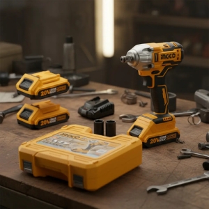 Llave De Impacto Ingco Ciwli2038 Inalámbrica 1/2 300nm