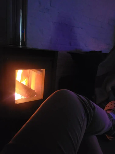 Calefactor Ecológico Leña Doble Combustión 690gf + Kit Caño - Imagen 5