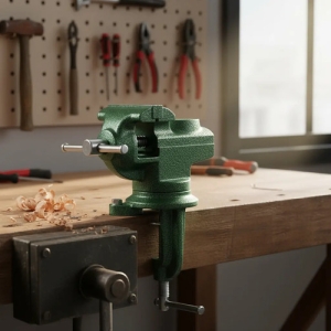 Morsa De Banco 50mm Base Giratoria Jadever Jdbv1a02