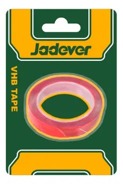 Cinta Doble Faz Transparente Jadever - Imagen 3