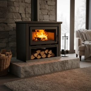 Estufa Calefactor Doble Combustión 167mt2 Metávila 1020exp