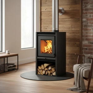 Calefactor Nano 680 Gf + 2 Codos 58 Mt2