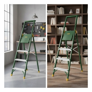 Escalera De Aluminio 4 Escalones Jadever Jdld1h04