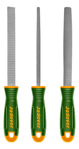 Juego Set Kit De 3 Limas Para Madera Escofinas Jadever - Imagen 3