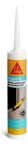 Silicona Neutra Sikasil C 300ml Blanco, Negro, Transparente - Imagen 6