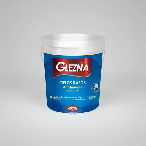 Pintura Glezna Cielos Rasos 18l Antihongos 200mt2 Envio Grat - Imagen 3