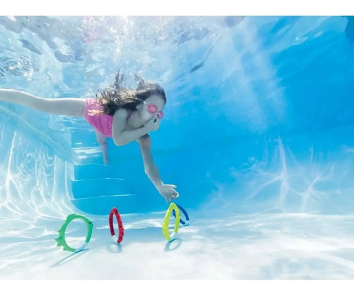Anillos Pez Para Sumergir En Fondo De Piscina Intex 55507 - Imagen 4