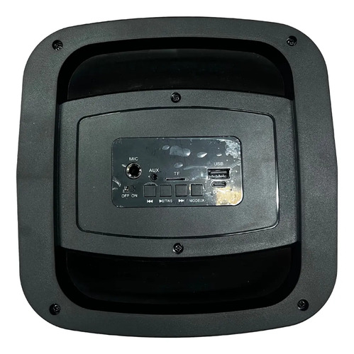 Parlante Bluetooth Usb Fm Rgb Ligth Bateria Litio Partybox - Imagen 7