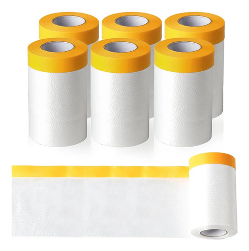Nylon De Enmascarar Con Cinta 55cm O 110cm De Ancho X25m - Imagen 3
