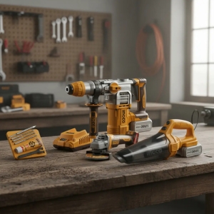 Kit Combo Bateria Ingco Rotomartillo +amoladora + Aspiradora