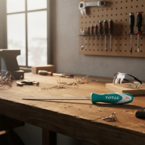 Lima Total Plana Largo 20cm 200mm 8puLG Acero T12 Industrial