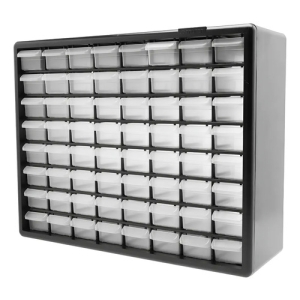 Organizador 64 Gabetas Para Colgar O Apilables Truper