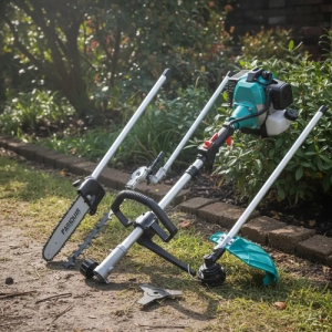 Desmalezadora Podadora Altura Cerco Sierra 4en1 52cc Nafta